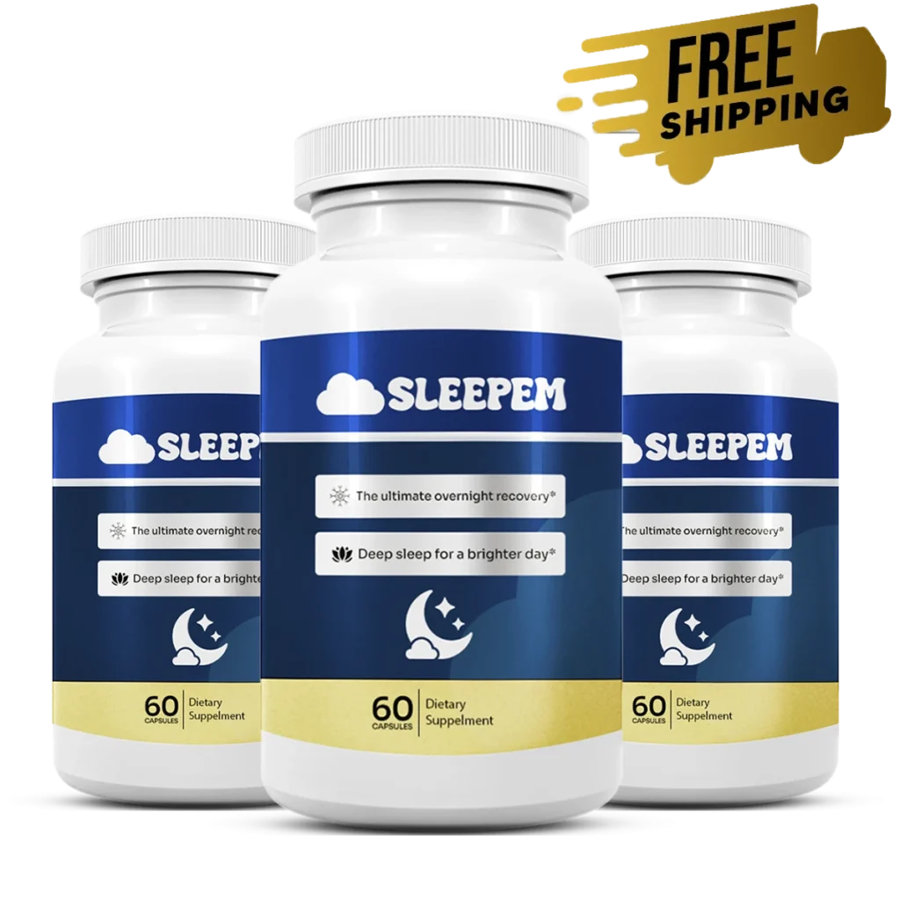 Sleepem overnight recovery and deep sleep support capsules